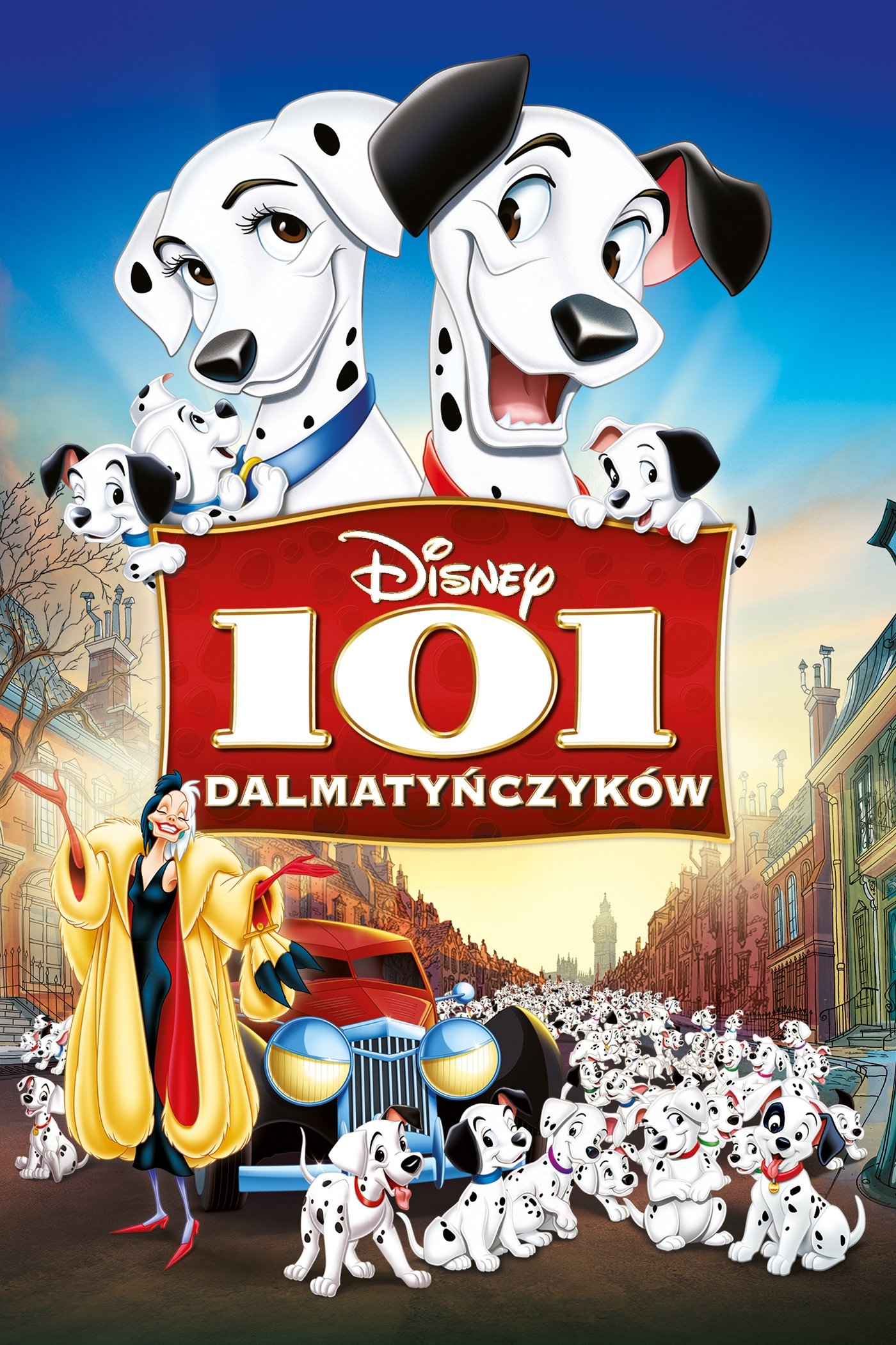 101 dalmatyńczyków 1961 cały film
