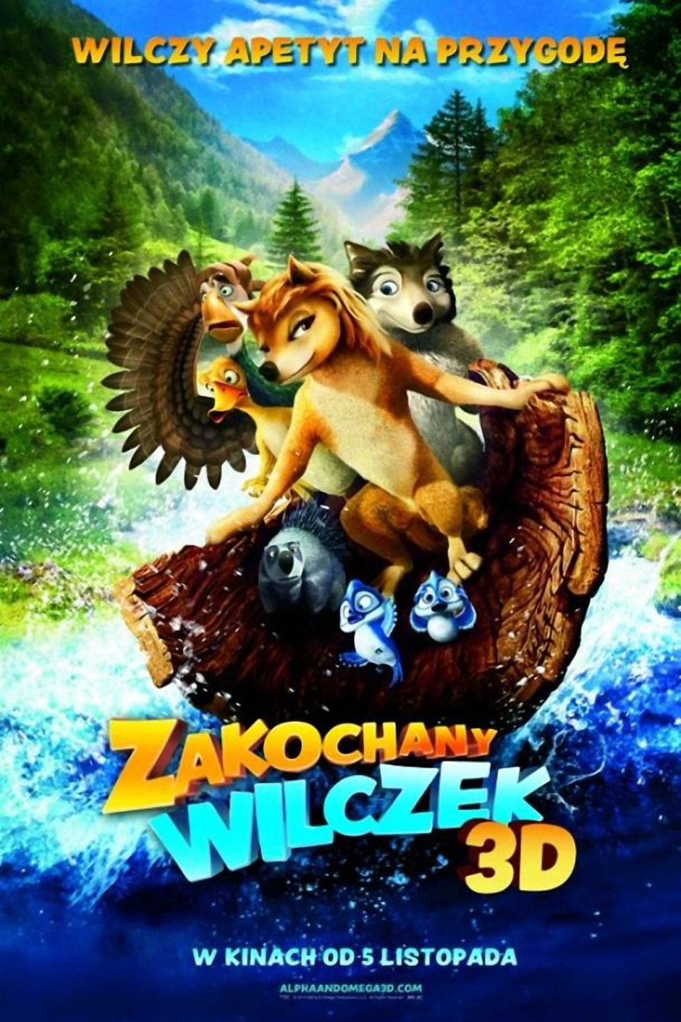 Alfa i Omega: Zakochany wilczek 2010 cały film
