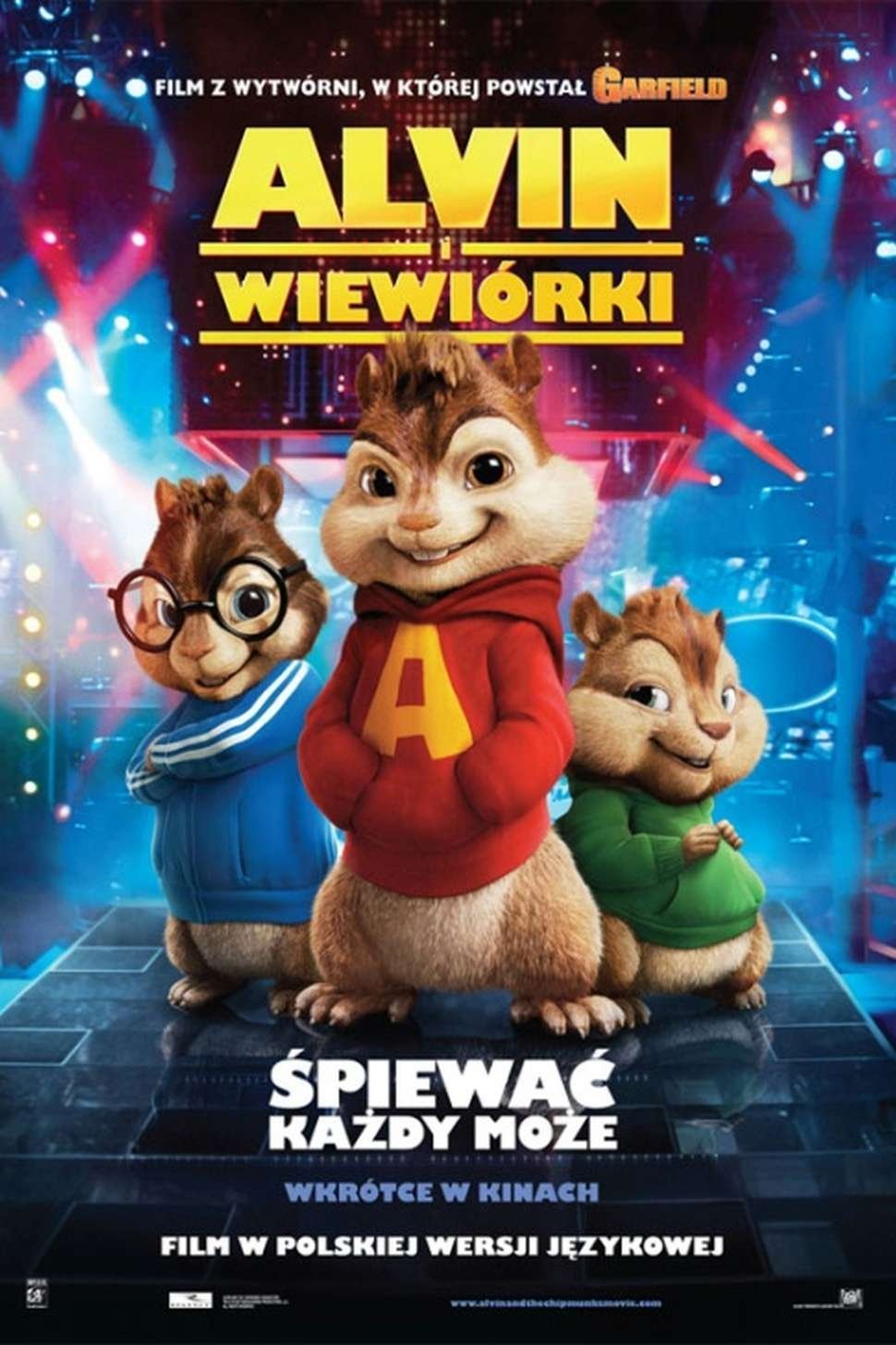 Alvin i wiewiórki 2007 cały film
