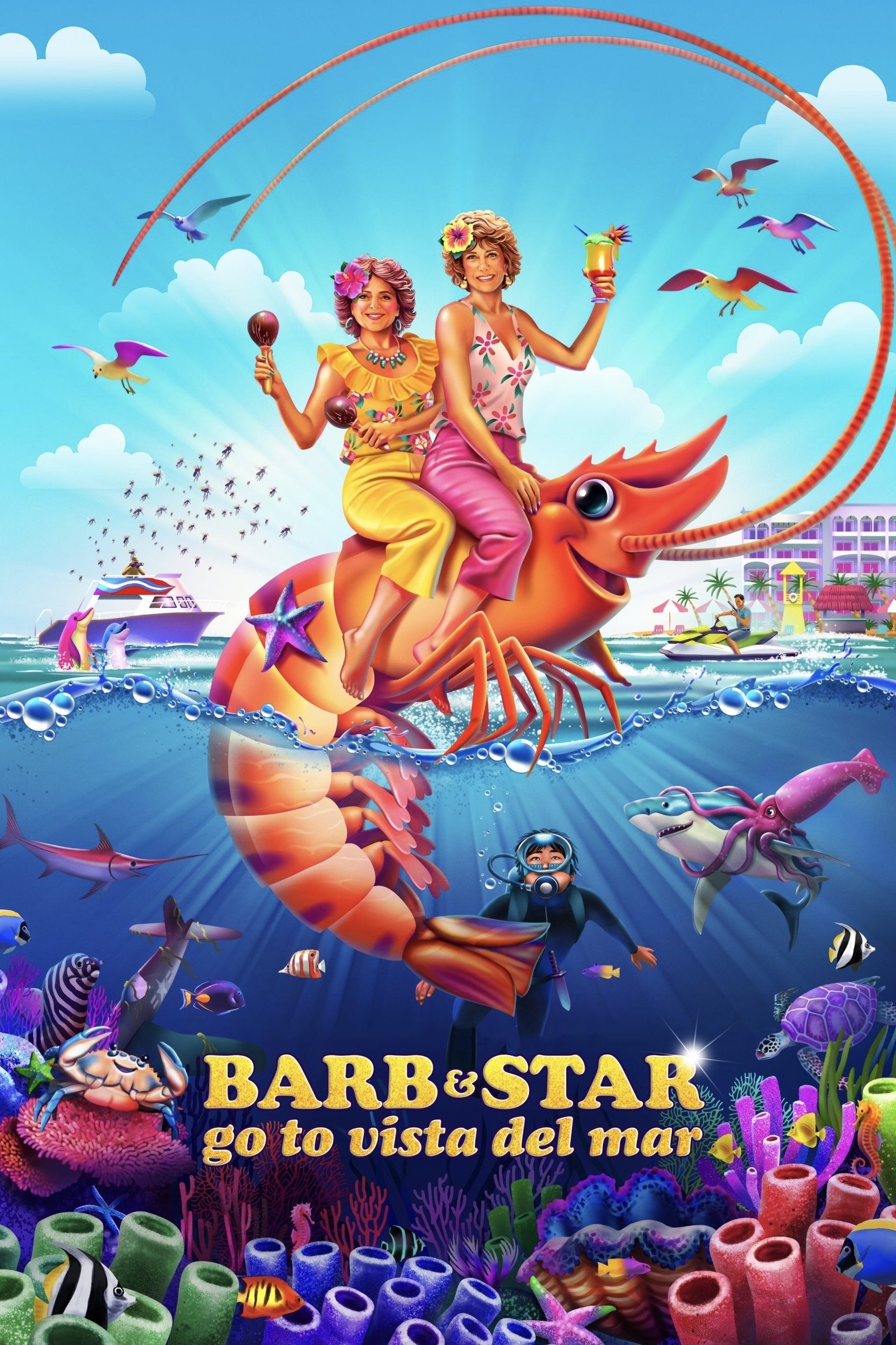 Barb i Star jadą do Vista Del Mar 2021 cały film
