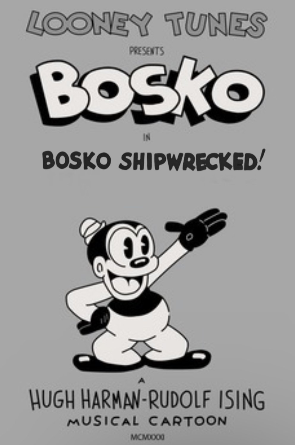 Bosko Shipwrecked! 1931 cały film