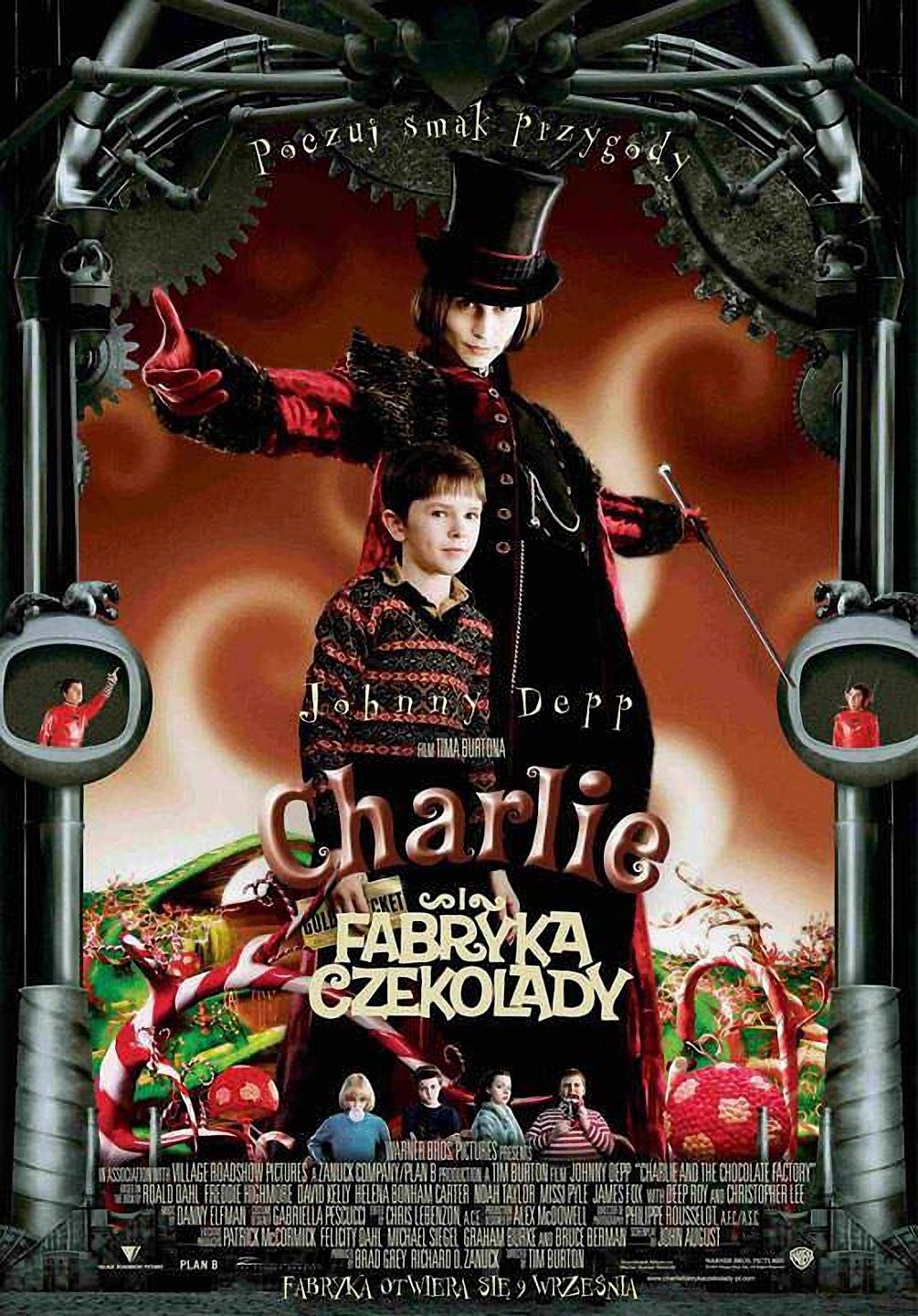 Charlie i fabryka czekolady 2005 cały film