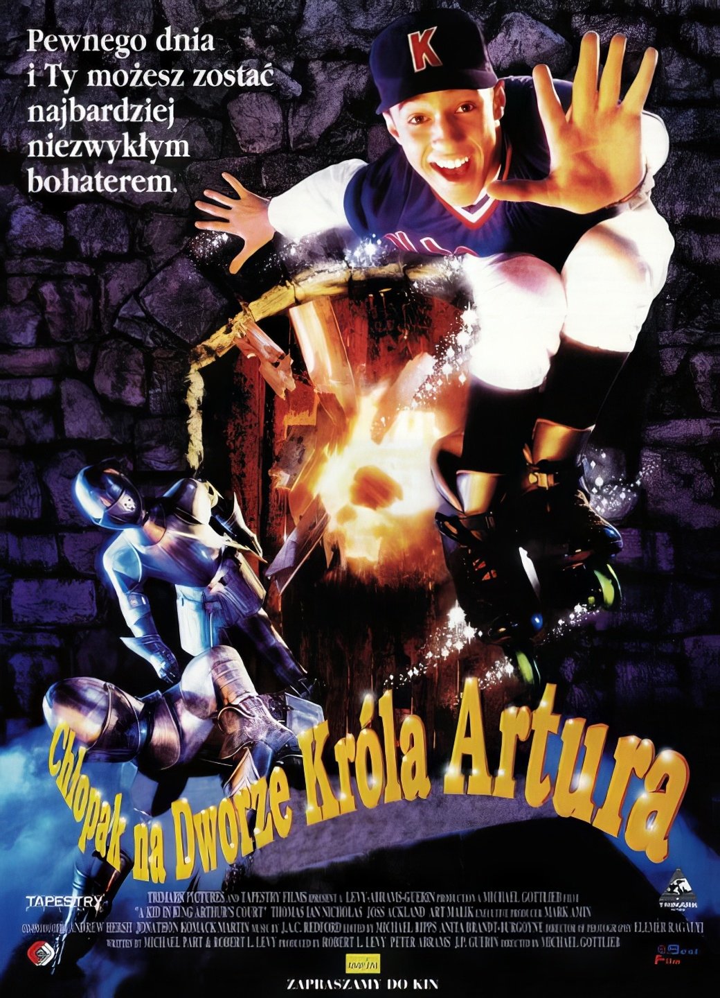 Chłopak na dworze króla Artura 1995 cały film