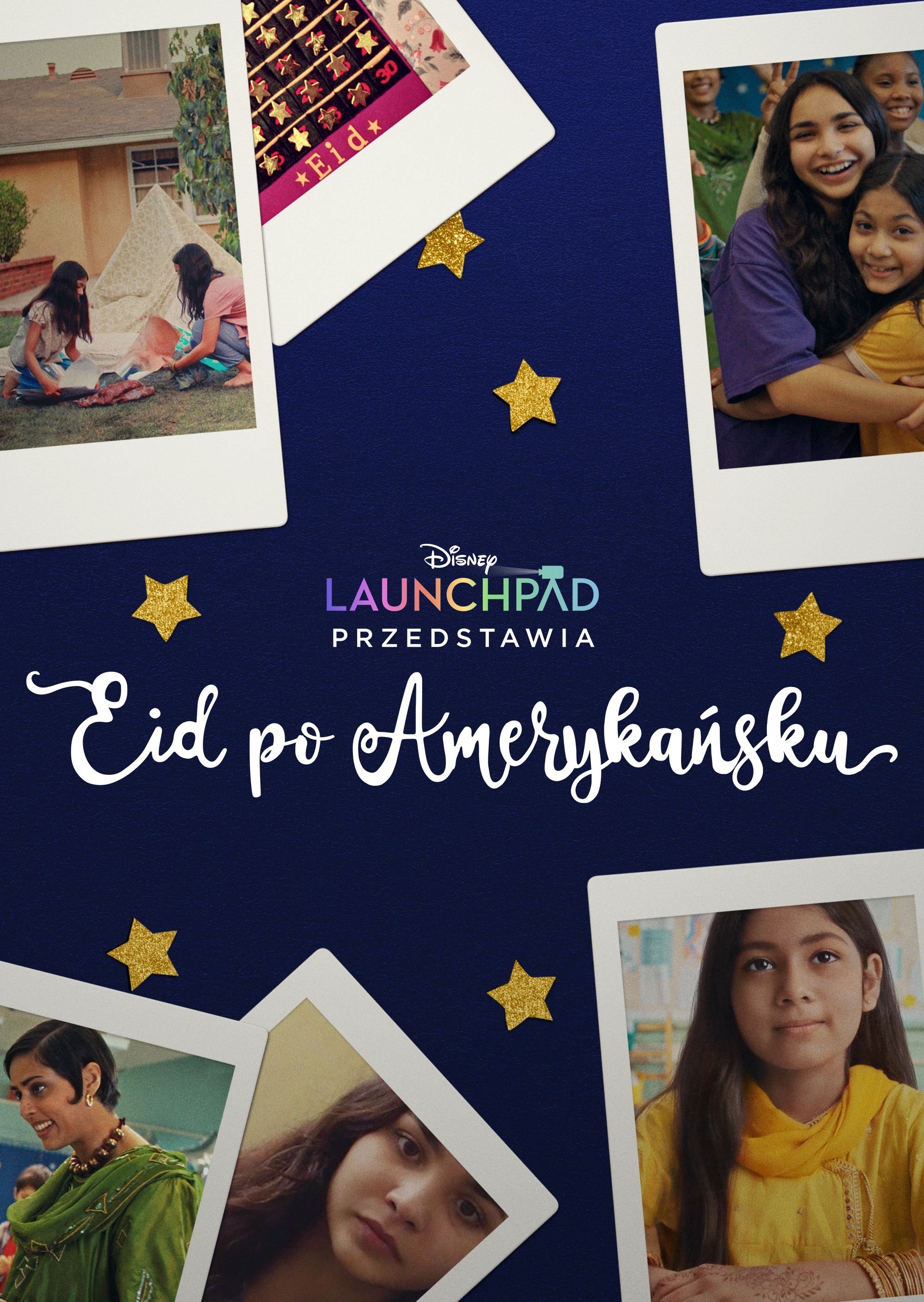 Plakat Eid po amerykańsku