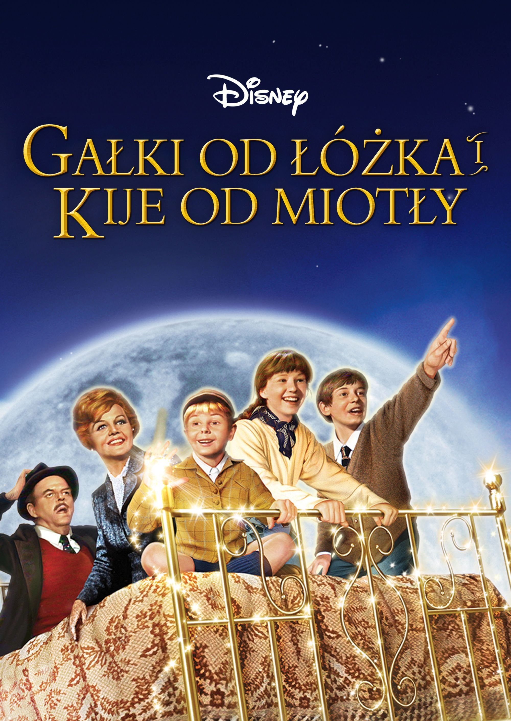 Gałki od łóżka i kije od miotły 1971 cały film