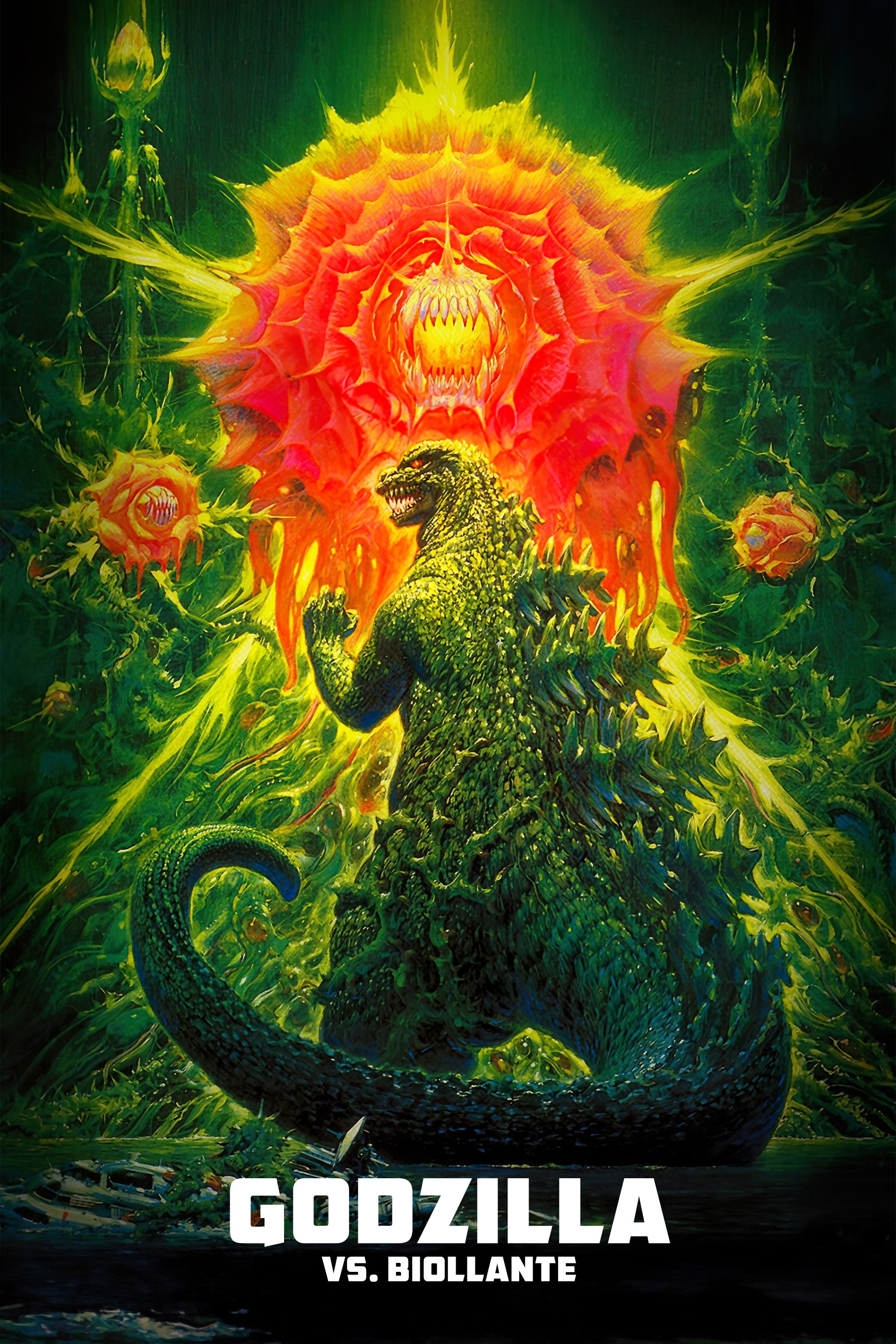 Godzilla kontra Biollante 1989 cały film