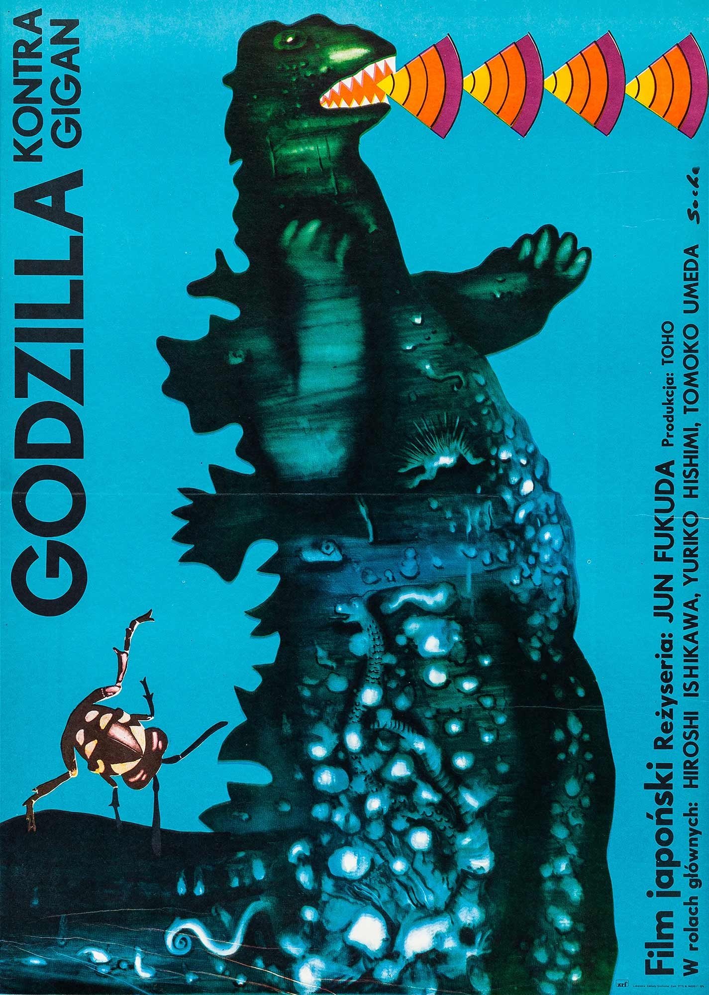 Godzilla kontra Gigan 1972 cały film