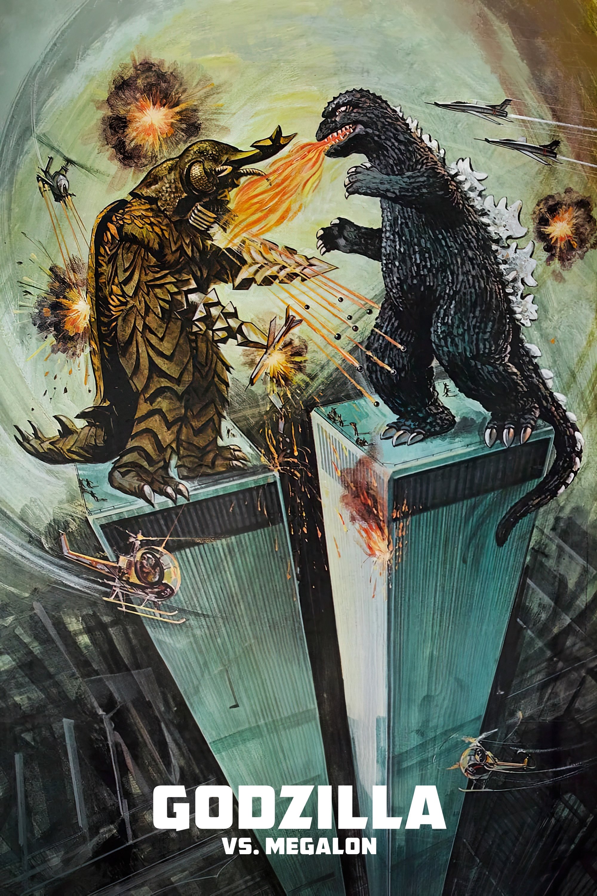 Godzilla kontra Megalon 1973 cały film