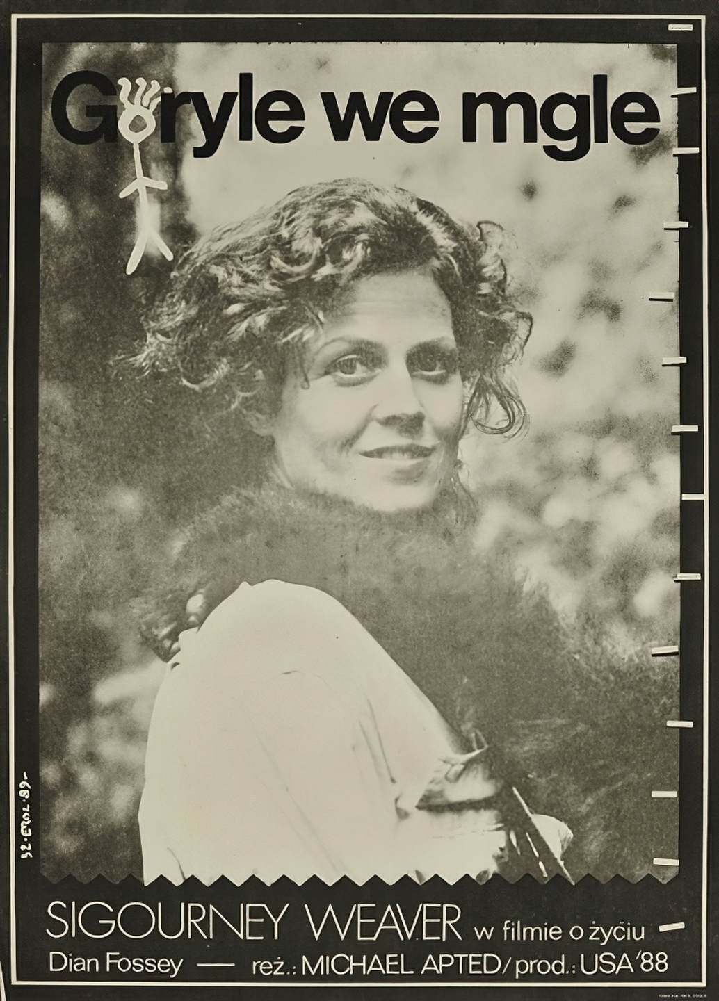 Goryle we mgle 1988 cały film
