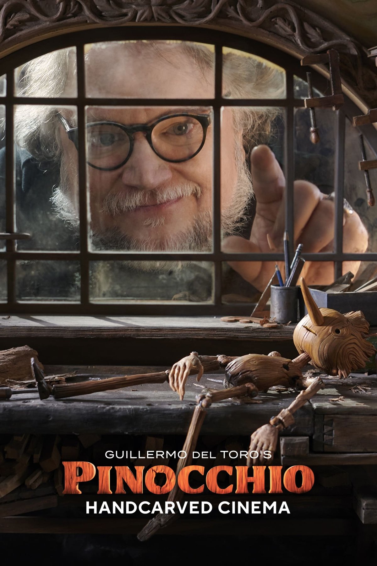 Guillermo del Toro: Pinokio — film rzeźbiony w drewnie 2022 cały film