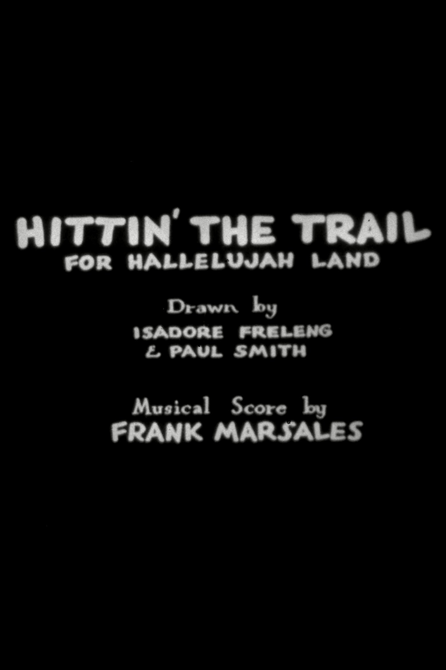 Hittin' the Trail for Hallelujah Land 1931 cały film