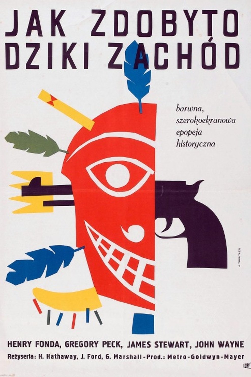 Jak zdobyto Dziki Zachód 1962 cały film