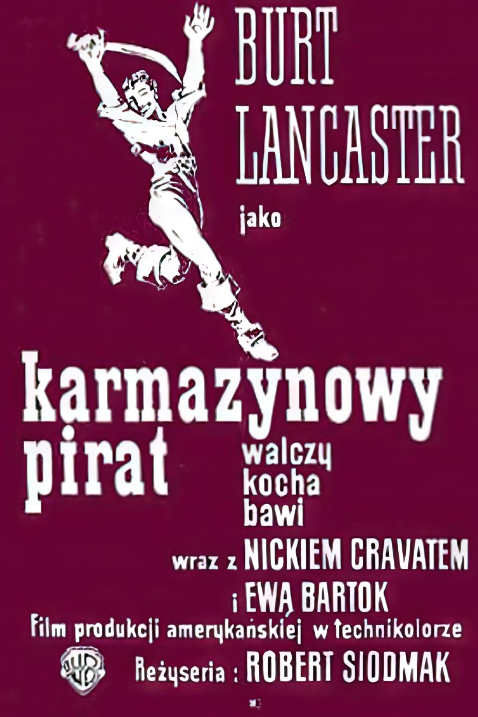Karmazynowy pirat 1952 cały film