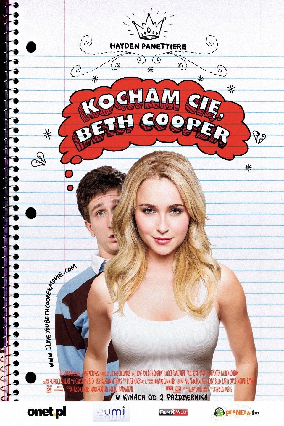 Kocham Cię, Beth Cooper 2009 cały film