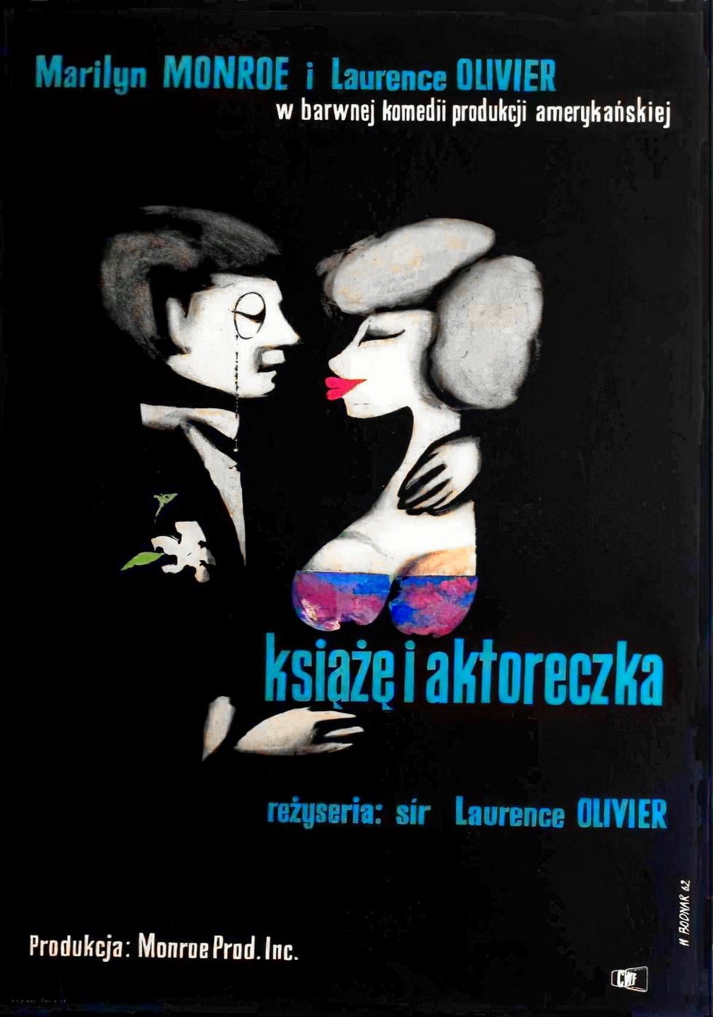 Książę i aktoreczka 1957 cały film