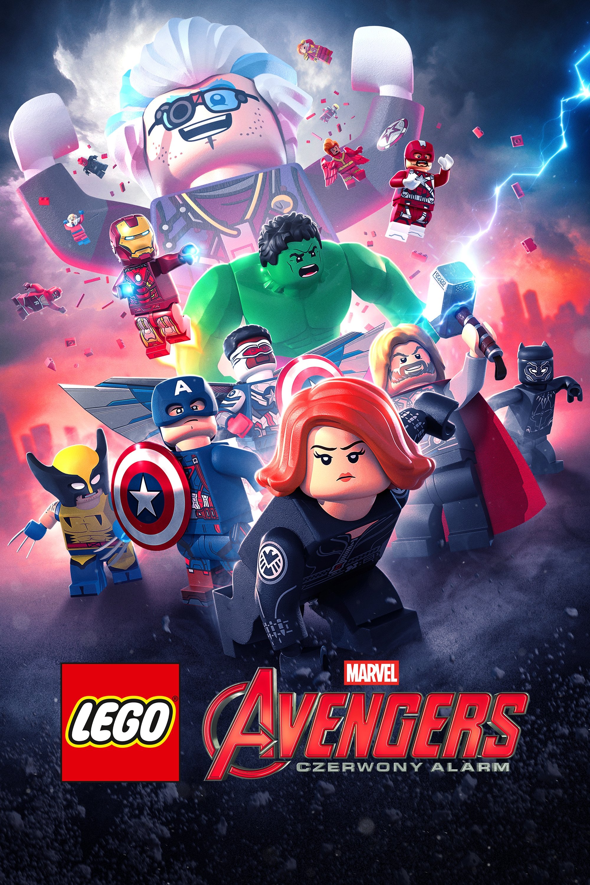 LEGO Marvel Avengers: Czerwony alarm 2023 cały film
