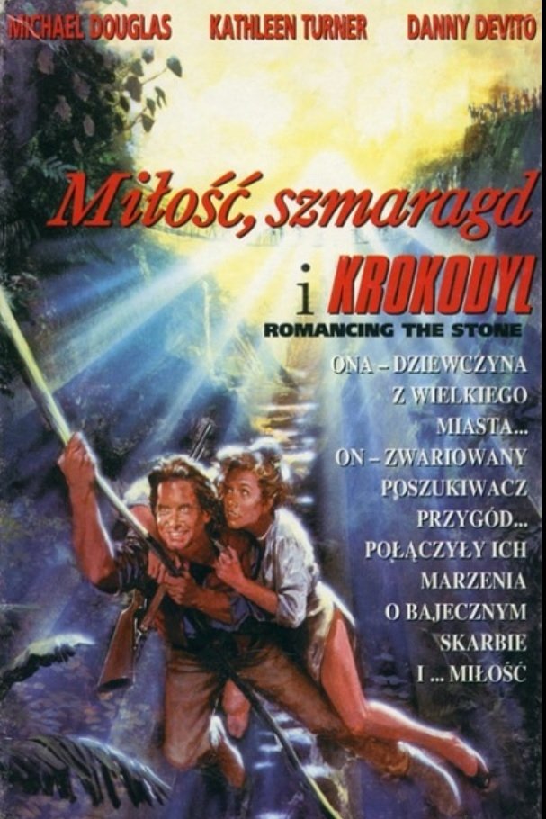 Miłość, szmaragd i krokodyl 1984 cały film