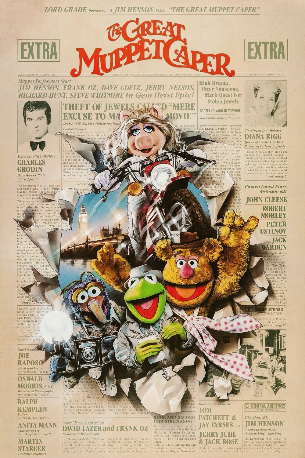 Muppety na tropie 1981 cały film