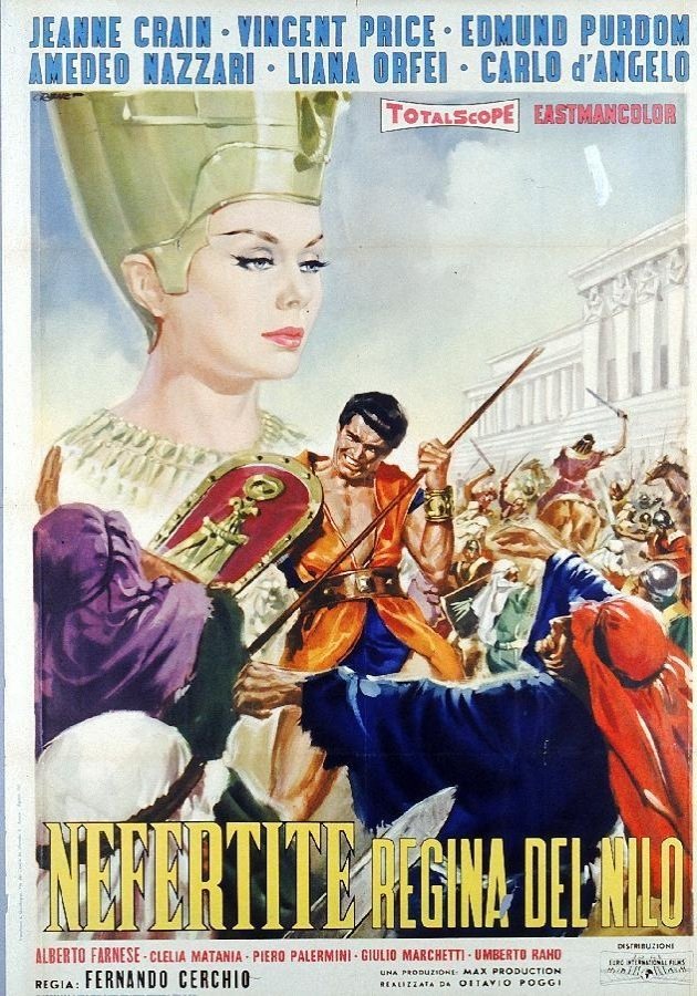 Nefretete, królowa Nilu 1961 cały film