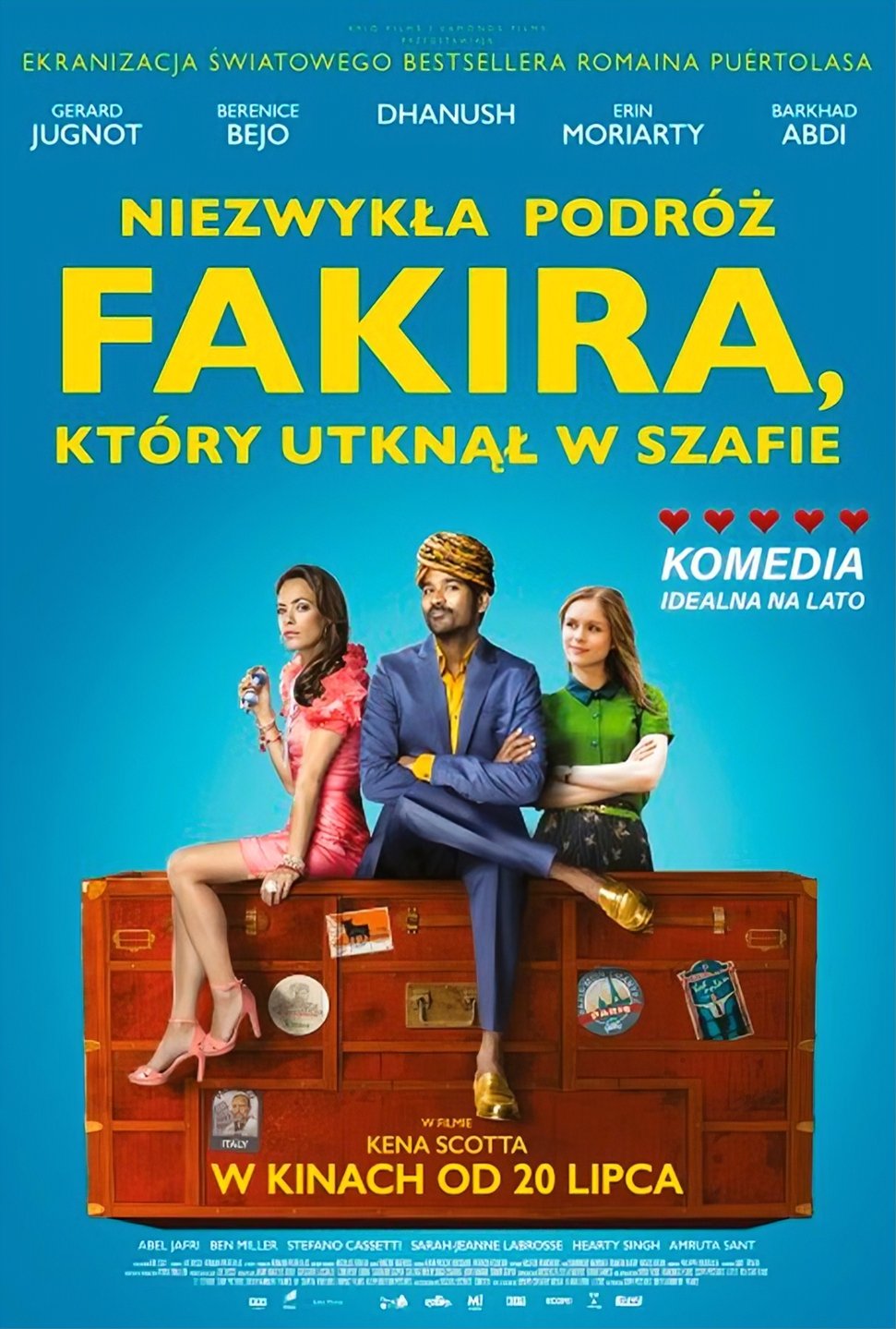 Niezwykła podróż fakira, który utknął w szafie 2018 cały film