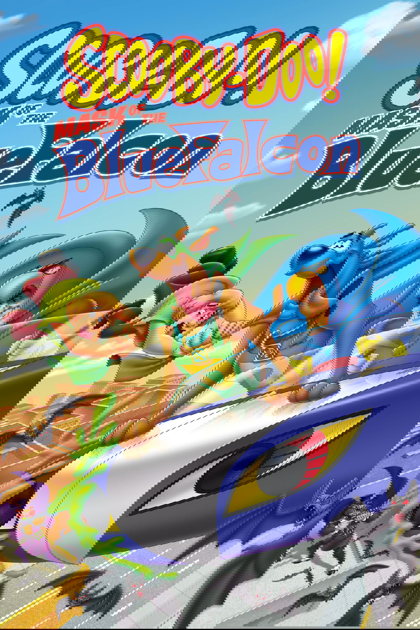 Scooby-Doo i maska Błękitnego Sokoła 2012 cały film