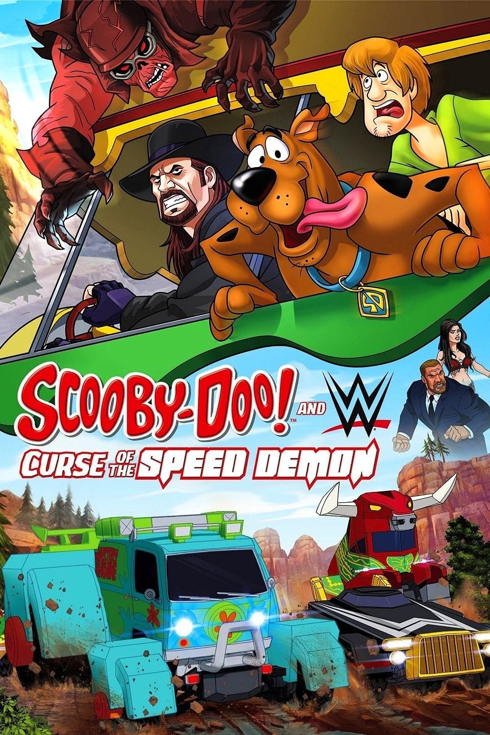 Scooby-Doo i WWE: Potworny wyścig 2016 cały film