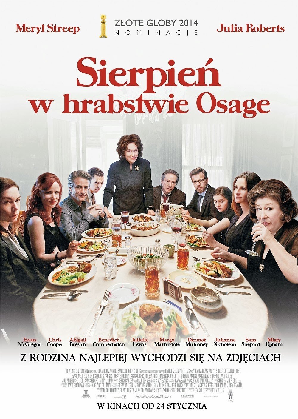 Sierpień w hrabstwie Osage 2013 cały film