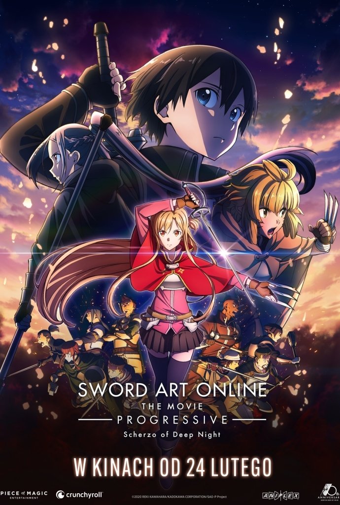 SWORD ART ONLINE – Progressive – Scherzo of Deep Night 2022 cały film