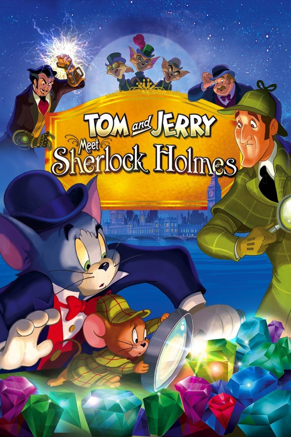 Tom i Jerry i Sherlock Holmes 2010 cały film