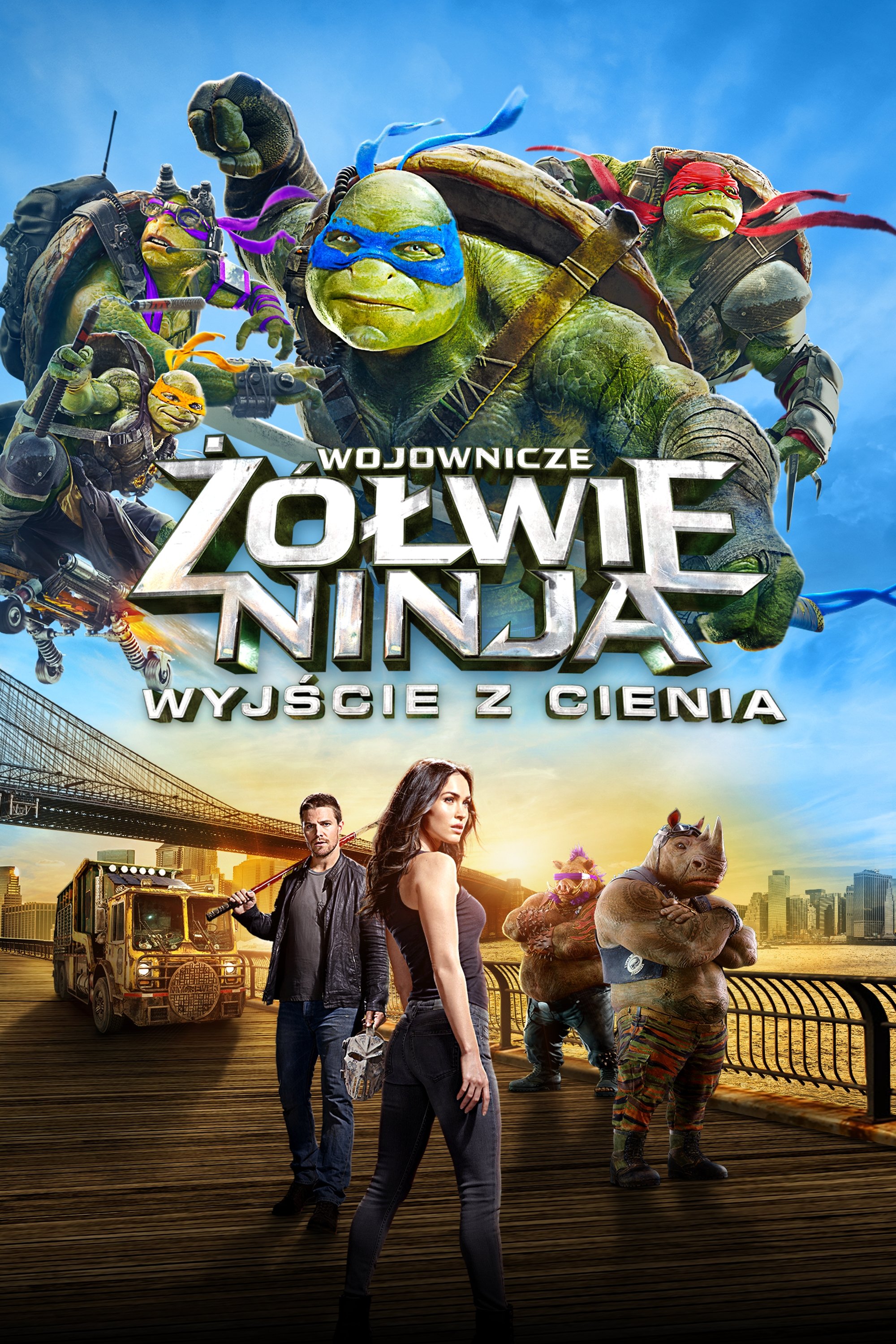 Wojownicze Żółwie Ninja: Wyjście z cienia 2016 cały film
