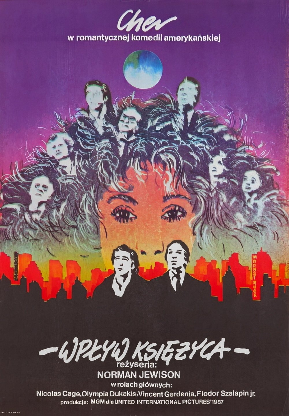 Wpływ księżyca 1987 cały film