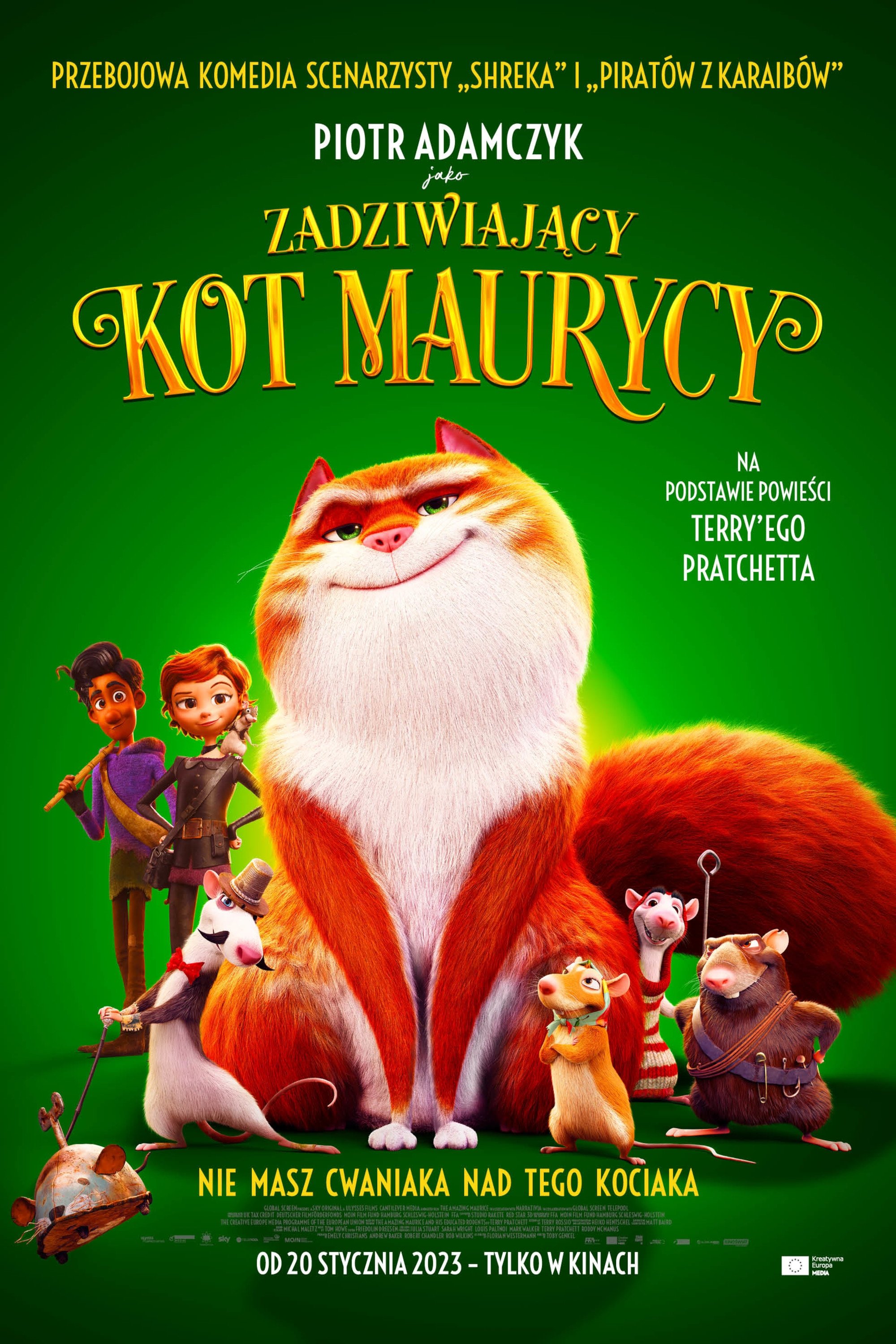 Zadziwiający kot Maurycy 2022 cały film