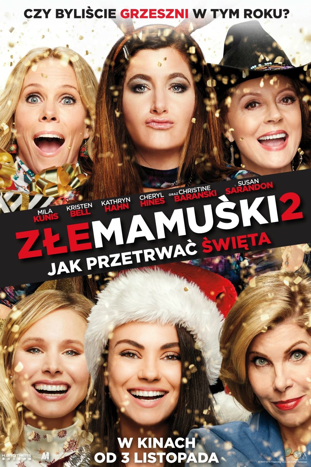 Złe mamuśki 2: Jak przetrwać święta 2017 cały film