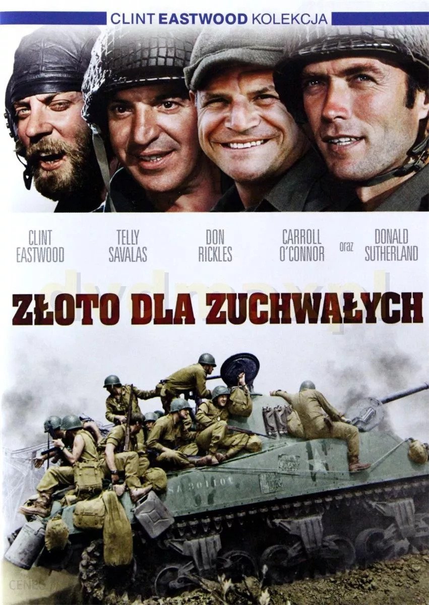 Złoto dla zuchwałych 1970 cały film